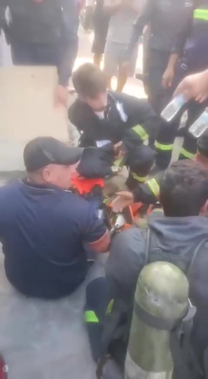 انقاذ 5 اطفال تعرضوا للاختناق جراء حريق في شقة بمنطقة المشتل شرقي بغداد