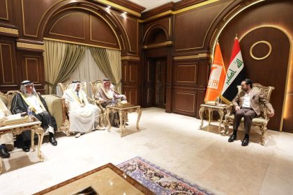 شيوخ ووجهاء المدائن يؤكدون دعمَهم الكامل لحزب "تقدم" في الانتخابات وتأييدهم لمرشَّحيه