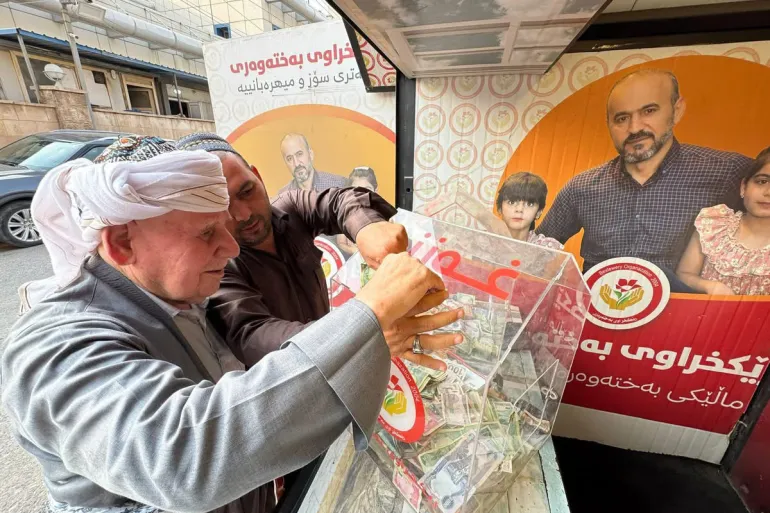 "أحفاد صلاح الدين".. حملة غير مسبوقة في إقليم كردستان لإغاثة غزة