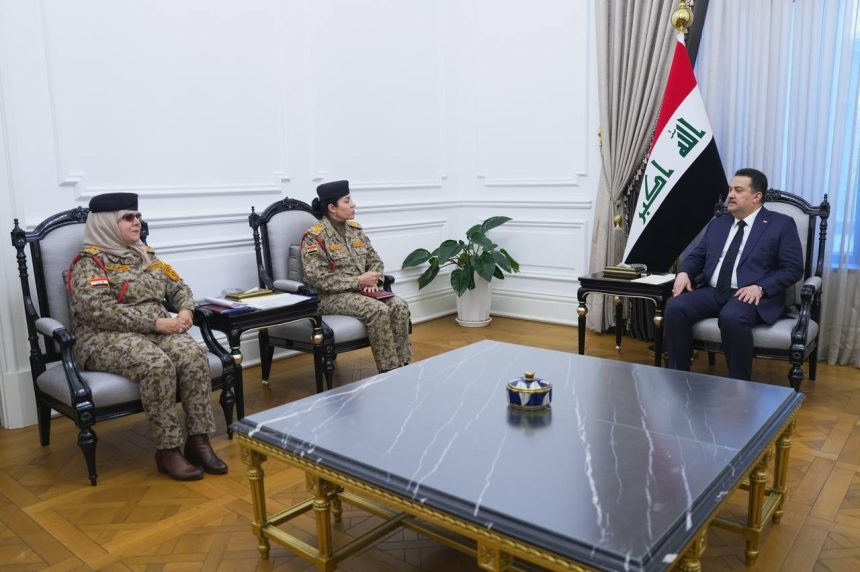 السوداني: وجود المرأة في الجيش يعزز مفهوم التوازن النوعي داخل المؤسسة الأمنية