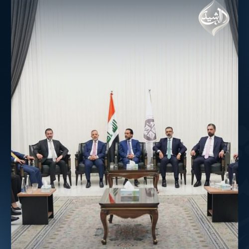 رئيس حزب "تقدم" الرئيس محمد الحلبوسي يزور ديوان محافظة كركوك ويلتقي المحافظ ورئيس مجلس المحافظة