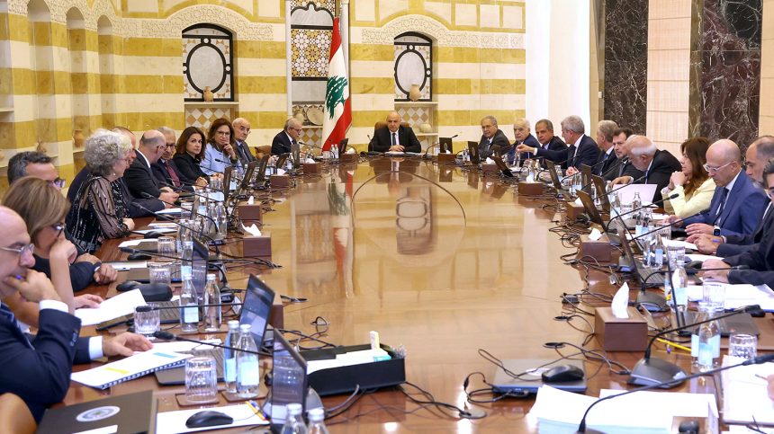 الحكومة اللبنانية توافق على أهداف الورقة الأمريكية