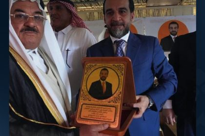 رئيس حزب "تقدم" الرئيس محمد الحلبوسي يزور مضيف الشيخ طيب القفطان قبيلة الجبور في كركوك