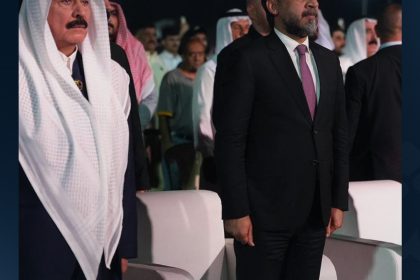 الرئيس الحلبوسي وعدد من قيادات حزب تقدم في كركوك يحضرون تجمّعاً جماهيرياً للشيخ وصفي العاصي