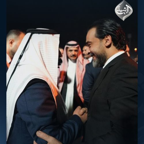 الرئيس الحلبوسي وعدد من قيادات حزب تقدم في كركوك يحضرون تجمّعاً جماهيرياً للشيخ وصفي العاصي