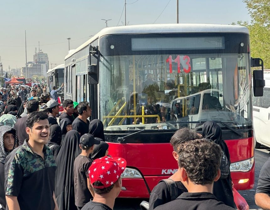 عمليات بغداد تدعو اصحاب مركبات النقل الخاص للتوجه الى كربلاء للمساهمة بالتفويج العكسي