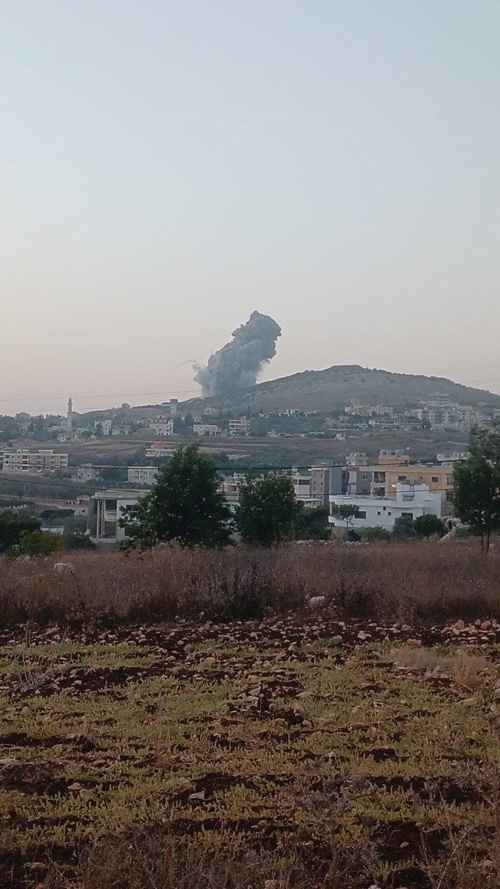 وكالة الأنباء اللبنانية: الطيران الحربي الإسرائيلي يشن سلسلة غارات عنيفة على النبطية