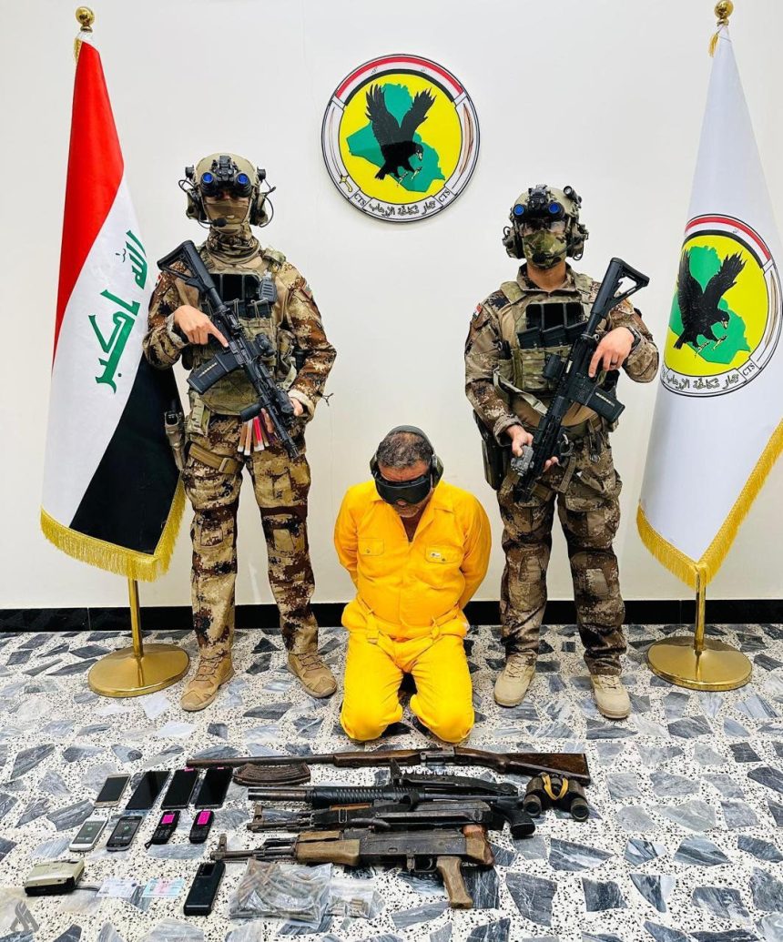 بإنزال جوي.. مكافحة الارهاب يطيح بإرهابي خطير بين كركوك وصلاح الدين