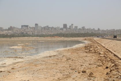 كارثة بيئية في بحر النجف بعد جفاف 40 الف دونم من مساحته ودعوة للحكومة المحلية لجلسة طارئة