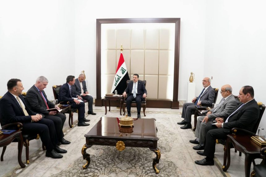 السوداني يستقبل وفد شركة هاليبرتون الأمريكية