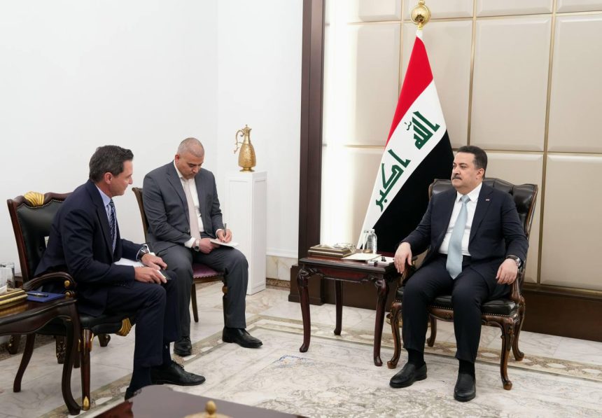 السوداني يستقبل وفد شركة هاليبرتون الأمريكية