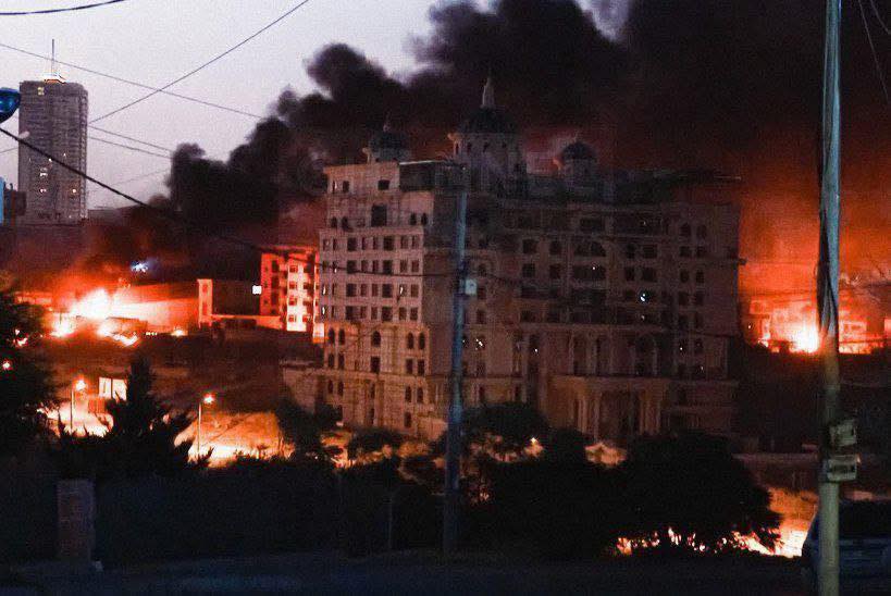 حكومة كردستان بشأن أحداث السليمانية: لا علم لنا بالهجوم على الفندق ويجب أن يحل القانون محل القرار الحزبي