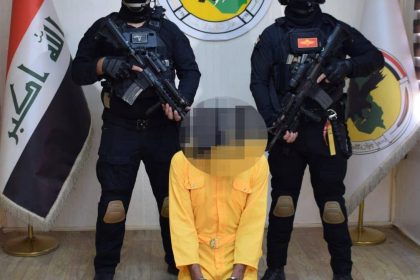جهاز مكافحة الإرهاب يلقي القبض على أحد أخطر الإرهابيين في بغداد