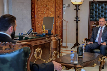 الشطري والشرع يتفقان على زيادة التعاون الأمني لتعزيز الأمن والاستقرار في المنطقة