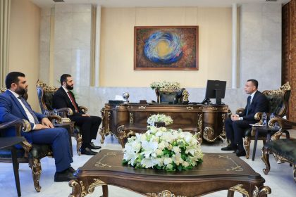 رئيس جهاز المخابرات العراقي حميد الشطري يلتقي الرئيس السوري أحمد الشرع في دمشق