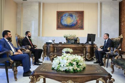 الرئاسة السورية: الشرع والشطري بحثا تفعيل التبادل التجاري وفتح المنافذ بين العراق وسوريا