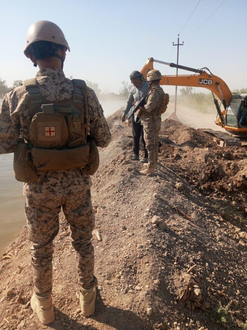 قيادة عمليات شرق صلاح الدين تُعلن تطهير مساحات واسعة في وادي شاي