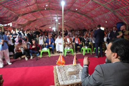 شيوخ ووجهاء منطقة بيشكان بالضلوعية يؤكدون دعمهم لقيادة ومرشَّحي حزب تقدم