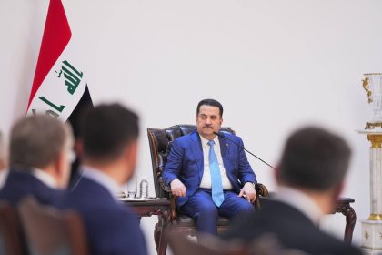 السوداني يستقبل مجموعة من رجال الأعمال ورؤساء وممثلي 17 شركة تركية