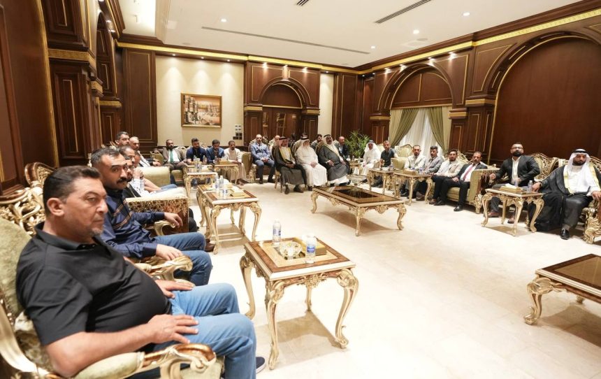 شيوخ ووجهاء وشباب صلاح الدين يؤكدون وحدة موقفهم وتوجُّههم بتأييد حزب تقدم ودعم مرشَّحيه بالانتخابات