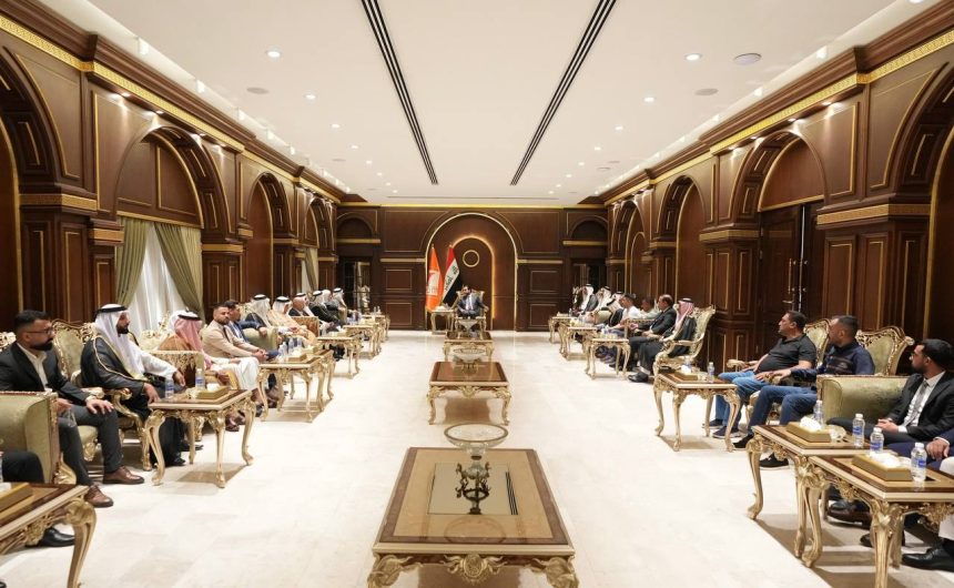 بلقاءات منفصلة.. رئيس حزب تقدم الرئيس محمد الحلبوسي يستقبل عدداً من شيوخ ووجهاء وشباب محافظة صلاح الدين