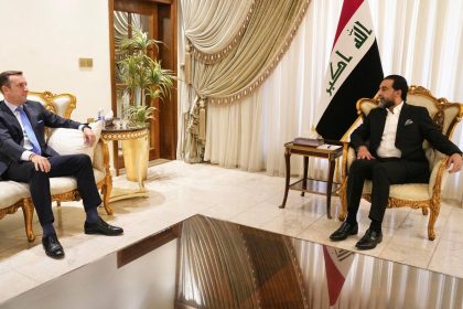 الرئيس الحلبوسي يبحث مع السفير الايطالي الاوضاع في العراق والمنطقة والانتخابات المقبلة