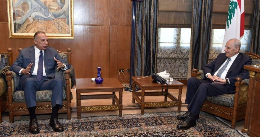 الكاظمي وبري يؤكدان أهمية التنسيق المستمر لمواجهة التحديات وتعزيز استقرار المنطقة