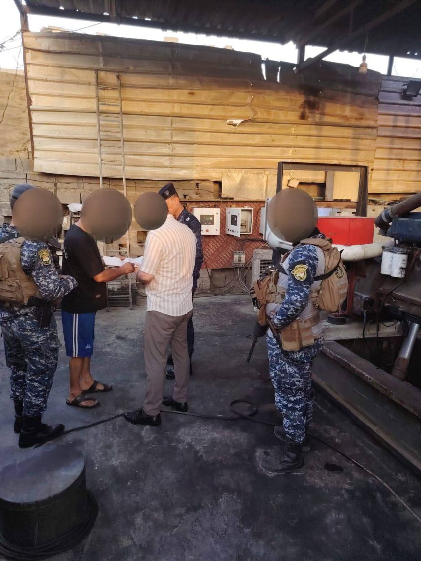 اعتقالات تطال أصحاب المولدات المخالفين خلال حملات واسعة ومشتركة للأمن الوطني والداخلية في بغداد والمحافظات