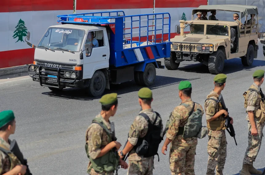 الحكومة اللبنانية تقر خطة الجيش لحصر السلاح