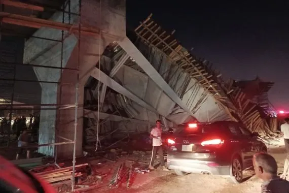 مجلس كربلاء: انهيار مجسر العطيشي ناتج عن خلل فني وتقصير من قبل الشركة المنفذة