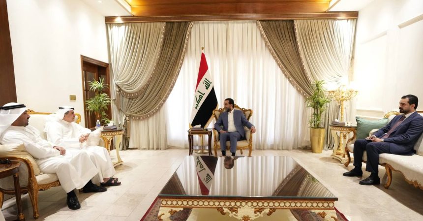 الرئيس الحلبوسي والسفير الكويتي يبحثان تعزيز التعاون وتطورات الأوضاع السياسية في العراق والمنطقة