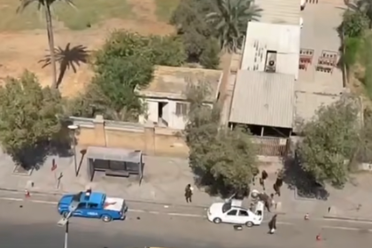 عمليات بغداد بشأن القطّع بمقتربات كهرمانة: نتيجة وجود عجلة متروكة وتبين أنها خالية من المواد المشبوهة