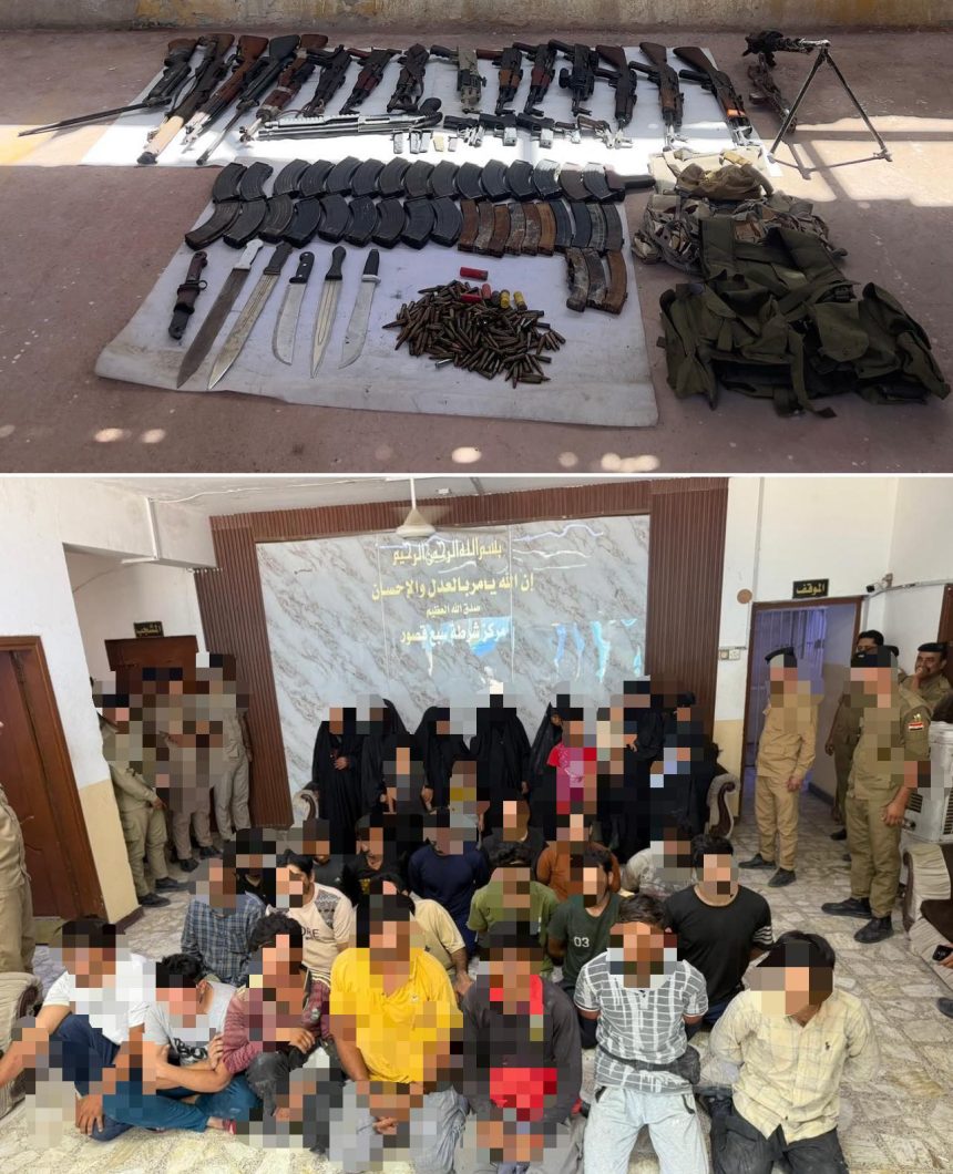 عمليات بغداد تعلن حصيلة عملية انطلقت صباح اليوم في 3 مناطق شرقي العاصمة