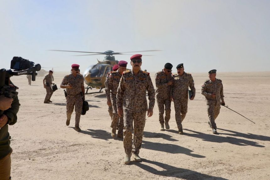 رئيس أركان الجيش يصل قاطع عمليات غرب نينوى للاطلاع على الوضع الأمني