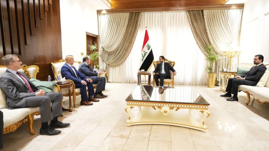 الرئيس الحلبوسي يبحث مع القائم بالأعمال الأميركي الاوضاع السياسية والانتخابات النيابية المقبلة