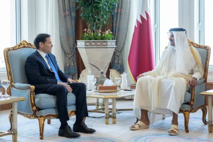 وزير الخارجية الأميركي لأمير قطر: ندعم أمن الدوحة وسيادتها