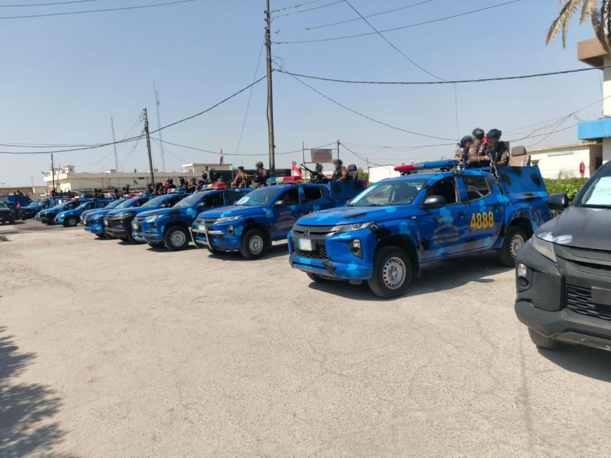 عمليات بغداد: اعتقال 70 متهماً بينهم 56 أجنبياً مخالفاً وضبط اسلحة واعتدة في العاصمة