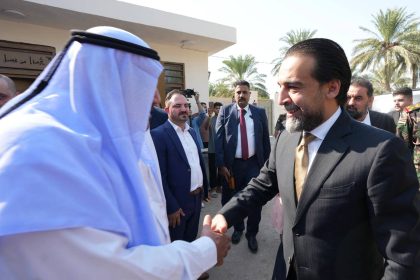 الرئيس الحلبوسي يحضر تجمّعاً بمضيف قبيلة دليم في ديالى لدعم مرشَّح "تقدم" ضياء الدليمي