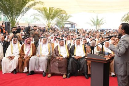 الرئيس الحلبوسي يحضر تجمّعاً في الطارمية لمرشَّح "تقدم" وليد المشهداني