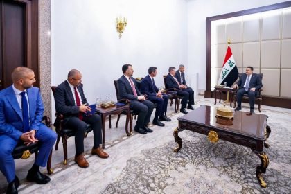 السوداني يستقبل الرئيس التنفيذي لشركة هاليبرتون الأميركية المختصة بالقطاع النفطي