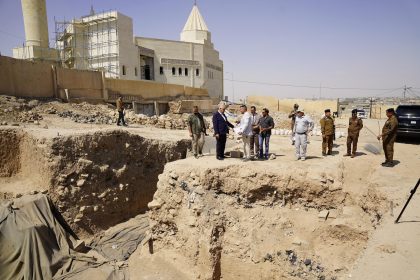 العراق.. اكتشاف أكبر ثور مجنح بتاريخ الدولة الآشورية بارتفاع 6 أمتار في نينوى