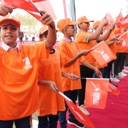 رئيس حزب تقدم الرئيس محمد الحلبوسي يحضر تجمّعاً لدعم مرشَّح الحزب غازي فيصل الجبوري في ديالى