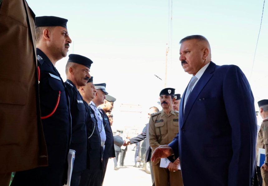وزير الداخلية يصل محافظة ديالى
