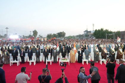 الرئيس الحلبوسي يصل بابل ويؤكد دعمه للقيادية في حزب "تقدم" مها الجنابي