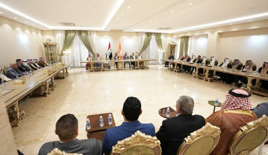 في أربعة لقاءات منفصلة.. الرئيس الحلبوسي يستقبل شيوخ ووجهاء عدد من مناطق بغداد