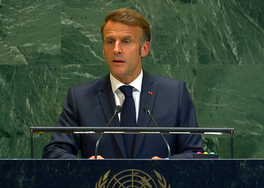 الرئيس الفرنسي: حان الوقت للإفراج عن 48 رهينة تحتجزهم حماس ووقف الحرب في غزة