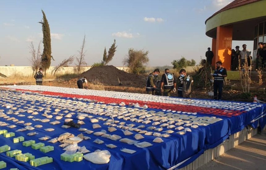 الاستخبارات العسكرية تحبط محاولة إدخال 245 ألف حبة مخدرة بواسطة منطاد غربي البلاد