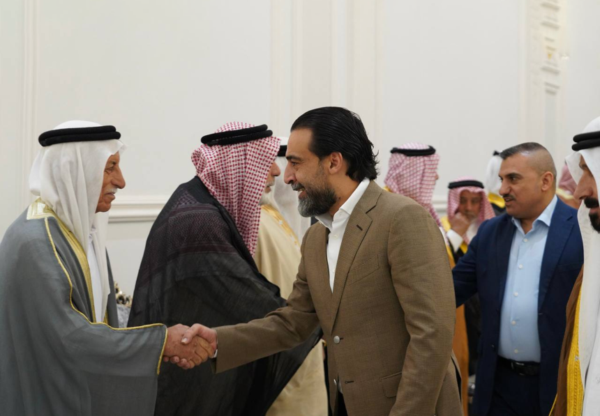 في لقاءات منفصلة.. الرئيس الحلبوسي يستقبل عدداً من شيوخ ووجهاء عدة مناطق في بغداد