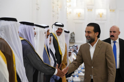 في لقاءات منفصلة.. الرئيس الحلبوسي يستقبل عدداً من شيوخ ووجهاء عدة مناطق في بغداد