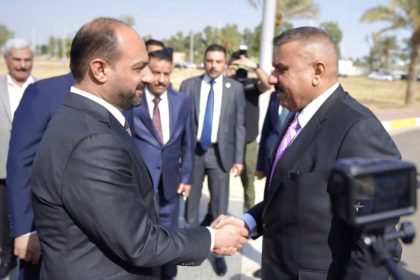 وزير الداخلية يصل محافظة الأنبار